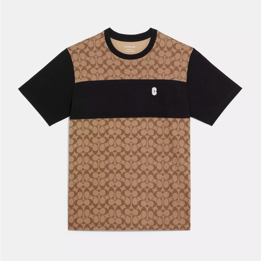 Coach Men's monogram shirt